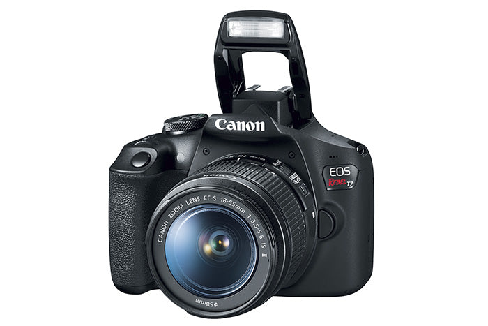 Canon EOS Rebel T7+ com Lente EF 18-55mm DSLR Full HD
