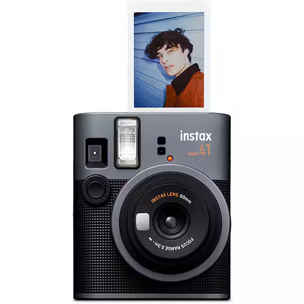Instax Mini 41 Câmera Instantânea 35mm Filme Tipo Mini – Design Retrô
