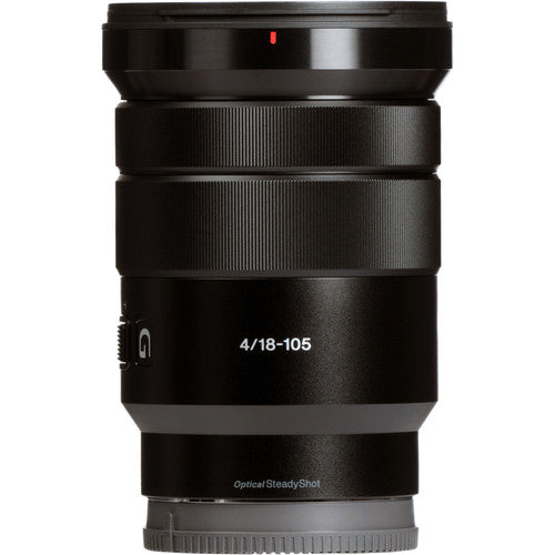 Sony E PZ 18-105mm f/4 G OSS Lente Zoom APS-C com Power Zoom e Estabilização