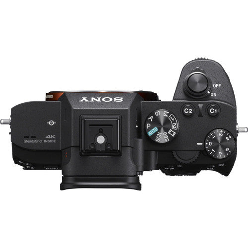 Câmera Sony A7 III Body – Full‑Frame 24MP, 4K, IBIS