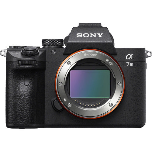 Câmera Sony A7 III Body – Full‑Frame 24MP, 4K, IBIS