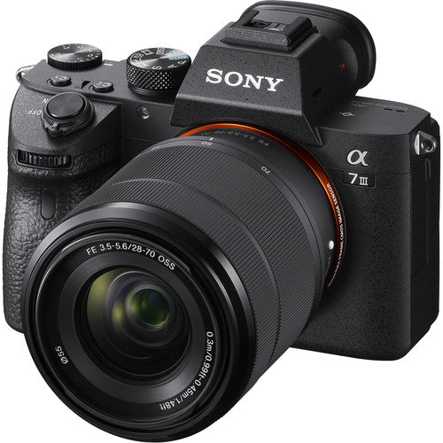 Câmera Sony A7 III Kit 28-70MM – Full-Frame 24MP, 4K, IBIS