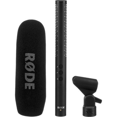 Rode NTG4 Microfone Shotgun Direcional Condensador Profissional