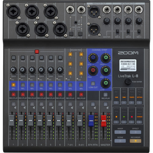Consola de Audio Zoom Livetrak L8