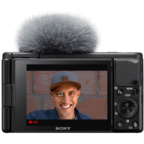 Câmera Sony ZV-1 Black – Compacta 20MP, 4K, Vlogging