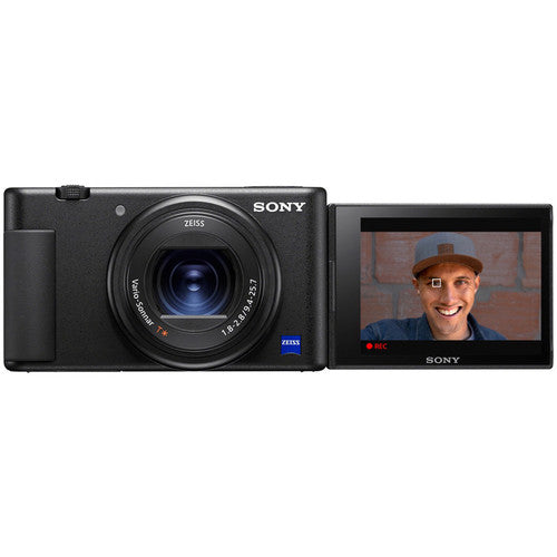 Câmera Sony ZV-1 Black – Compacta 20MP, 4K, Vlogging