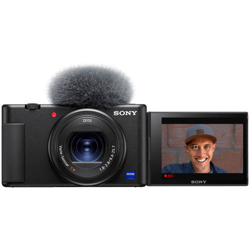 Câmera Sony ZV-1 Black – Compacta 20MP, 4K, Vlogging
