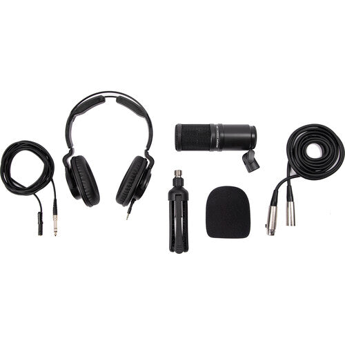 Zoom ZDM-1 Podcast Mic Pack Kit Completo de Microfone para Podcast