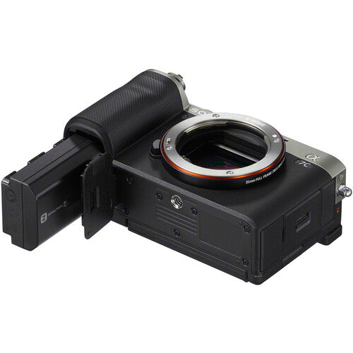 Câmera Sony A7C Body Silver – Full-Frame 24MP, 4K, IBIS