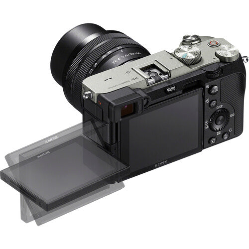 Câmera Sony A7C Kit 28-60MM Silver – Full-Frame 24MP, 4K, IBIS