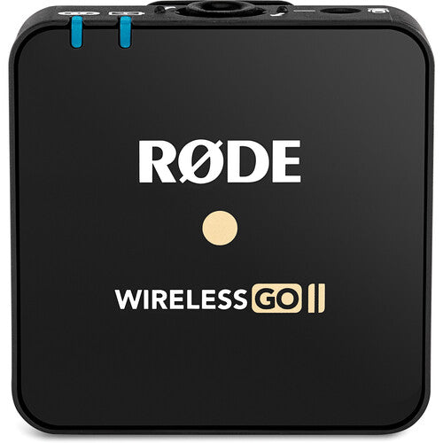 Rode Wireless GO II Microfone Sem Fio Compacto com 2 Transmissores