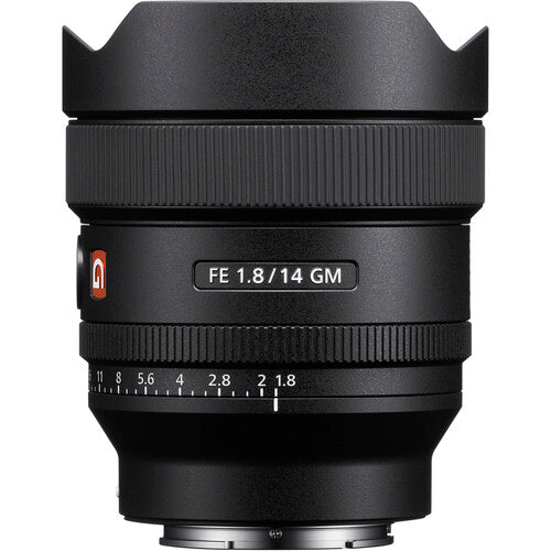 Sony FE 14mm f/1.8 GM Lente Grande Angular Prime G Master