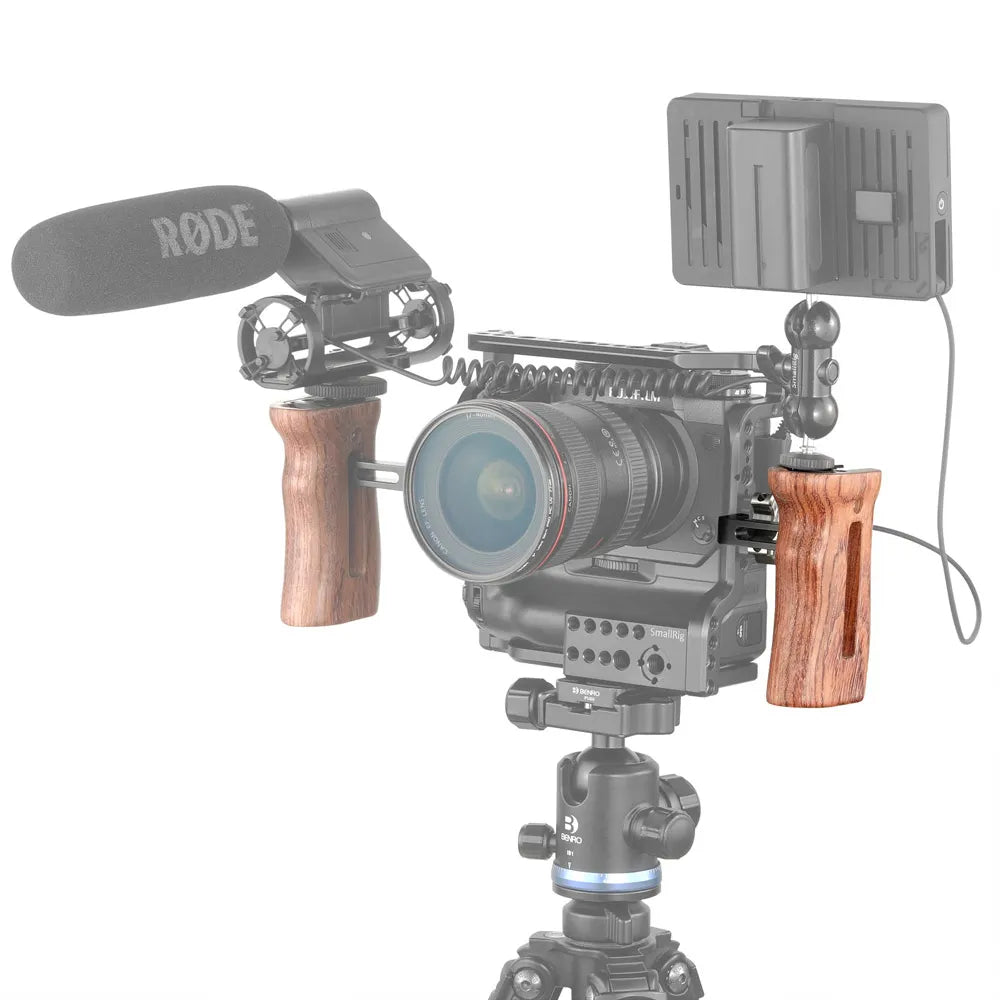 SmallRig Suporte Lateral Universal em Madeira