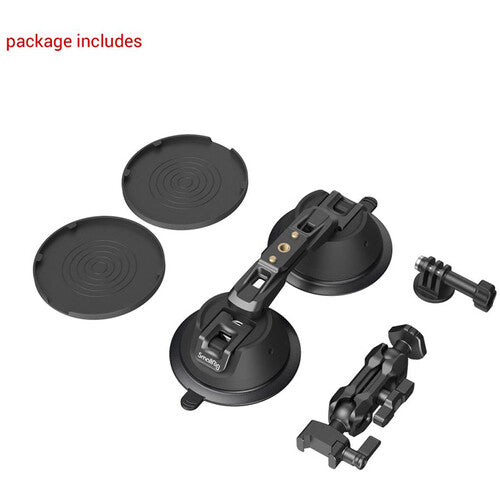 Suporte de Câmera SmallRig SC-2K 3566 com Ventosas Duplas Portátil