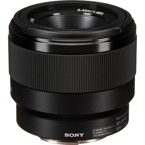 Lente Sony FE 50mm f/1.8 Lente Prime Full Frame