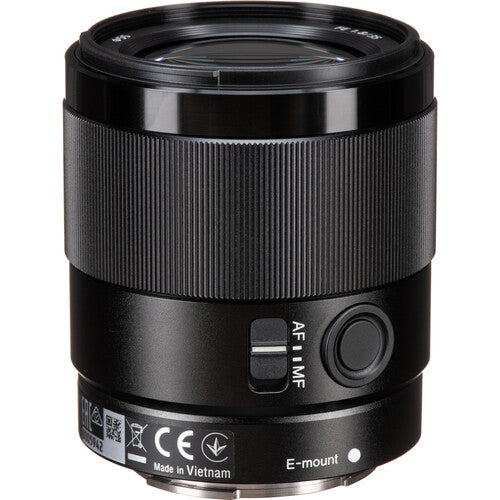 Lente Sony FE 35mm f/1.8 Full-Frame Prime Rápida e Compacta