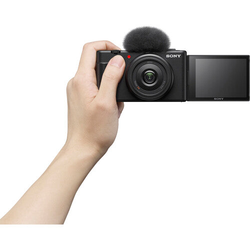 Câmera Sony ZV-1F Black – Compacta 20MP, 4K, Vlogging