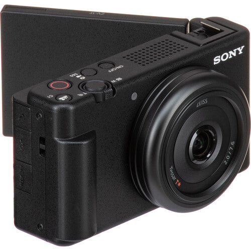 Câmera Sony ZV-1F Black – Compacta 20MP, 4K, Vlogging