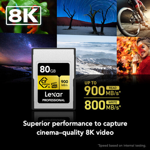 Lexar Professional Gold CFexpress Type A 80GB 900MB/s