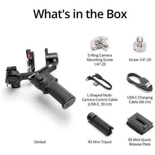 DJI RS 3 Mini Estabilizador Portátil para Câmeras Mirrorless