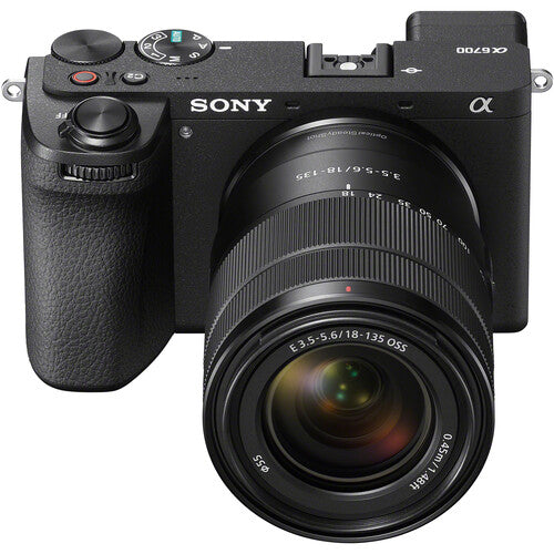Câmera Sony A6700 Kit 18-135MM Black – APS-C 26MP, 4K 120p, IBIS