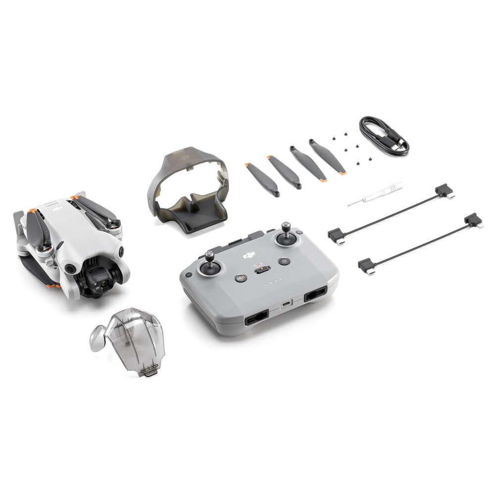 Drone DJI Mini 4 Pro Standard RC – 4K HDR, Sensor 1/1.3” e Controle RC-N2