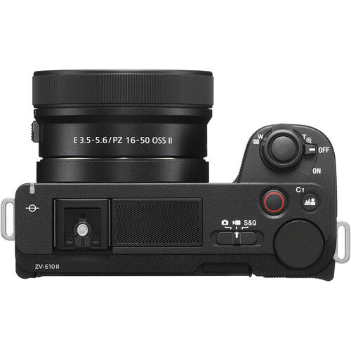 Câmera Sony ZV-E10 II Kit 16-50MM II – APS-C 26MP, 4K 60p, AF Avançado