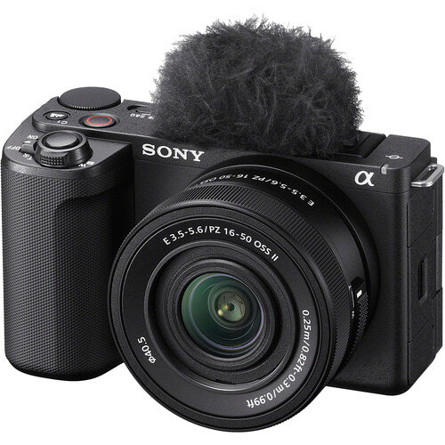 Câmera Sony ZV-E10 II Kit 16-50MM II – APS-C 26MP, 4K 60p, AF Avançado