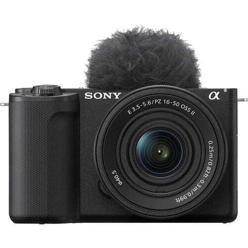 Câmera Sony ZV-E10 II Kit 16-50MM II – APS-C 26MP, 4K 60p, AF Avançado