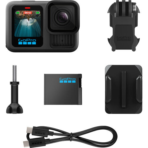 GoPro Hero 13 Kit Bundle Câmera de Ação 5.3K Ultra HDR