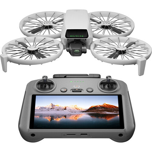 Drone DJI Flip Standard com Tela – 4K/60fps HDR e Modos Inteligentes