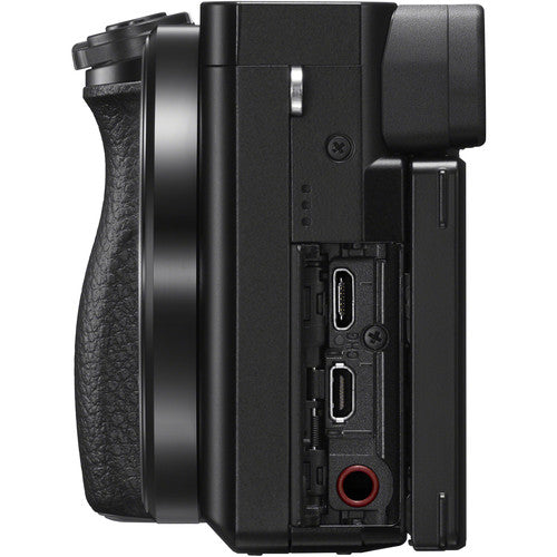 Câmera Sony A6100 Kit 16-50mm II Black – Mirrorless APS-C Versátil