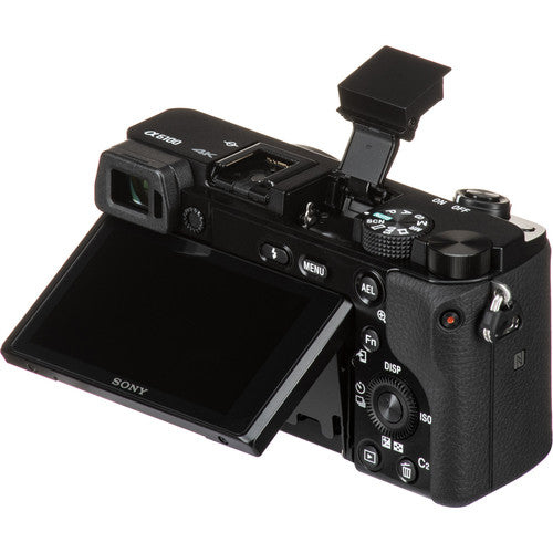 Câmera Sony A6100 Kit 16-50mm II Black – Mirrorless APS-C Versátil