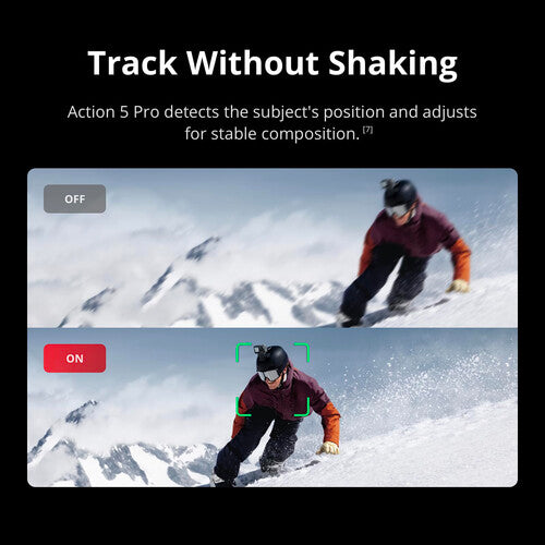 DJI Osmo Action 5 Pro Standard Combo – Câmera de Ação 5.3K