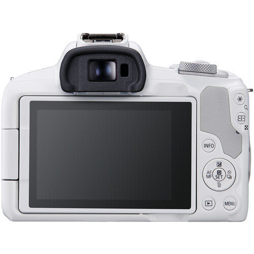 Canon EOS R50 + RF-S 18-45mm IS STM – Mirrorless APS-C Compacta