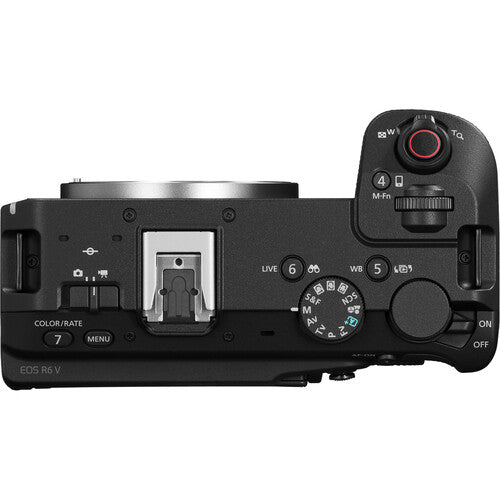 Câmera Canon EOS R6 V Mirrorless Full Frame 24.2MP 6K RAW