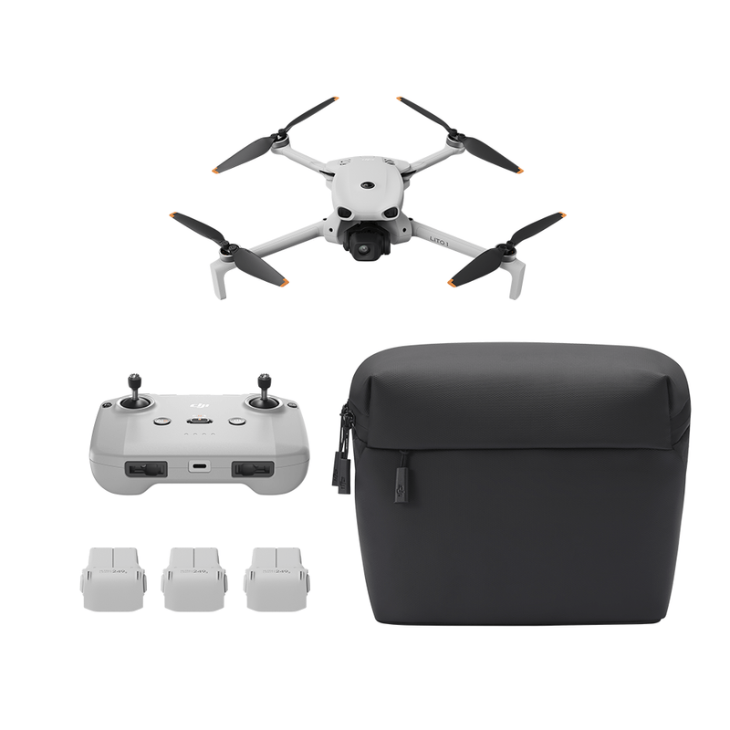 Drone DJI Lito 1 Fly More Combo Sem Tela 4K