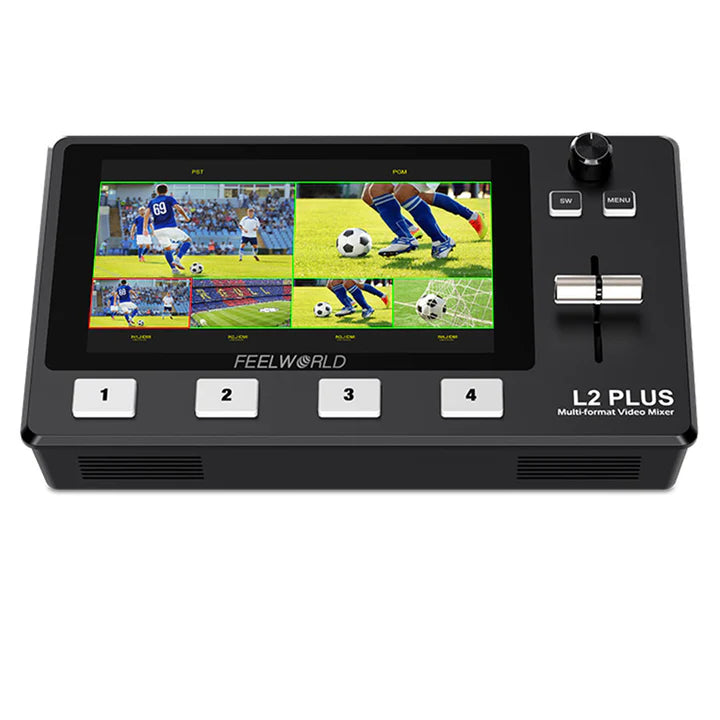 Feelworld L2 Plus – Video Switcher Multicâmera Feelworld L2 Plus – Video Switcher Multicâmera