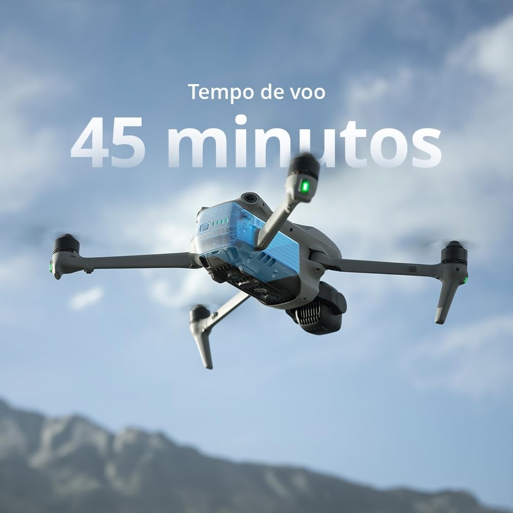 Drone Dji Air 3s Fly More Combo (sem tela) 50mp 45min voo