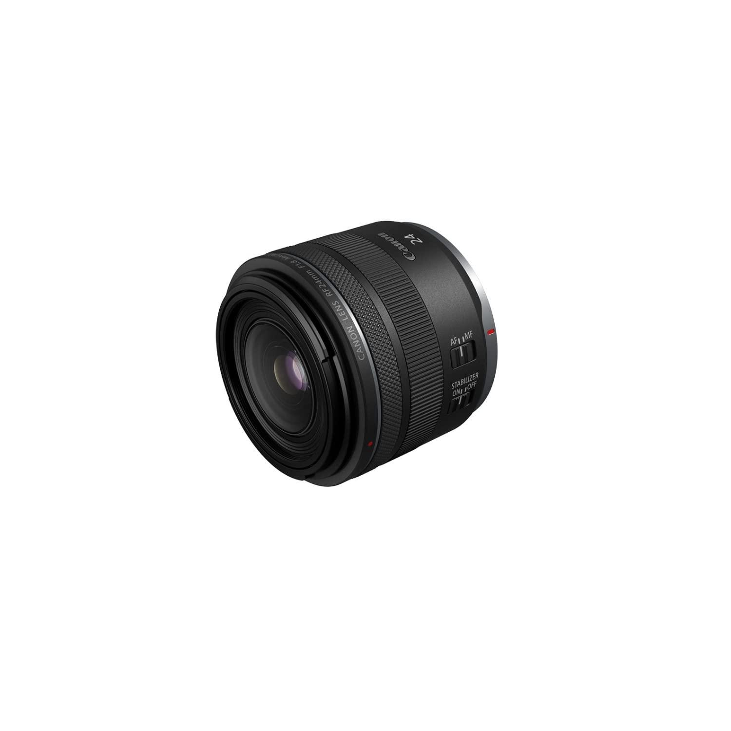 Lente Canon RF 24mm F1.8 Macro IS STM Grande Angular