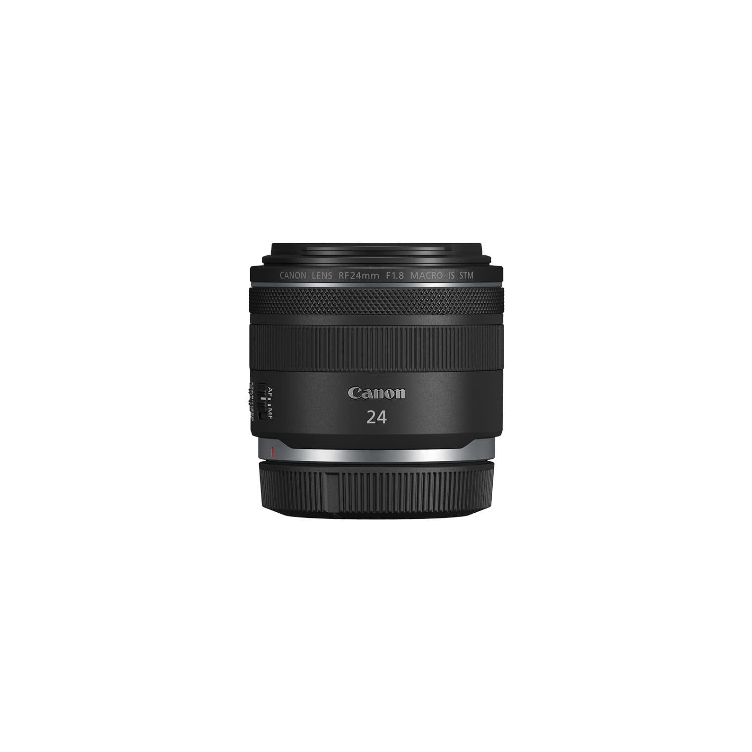 Lente Canon RF 24mm F1.8 Macro IS STM Grande Angular