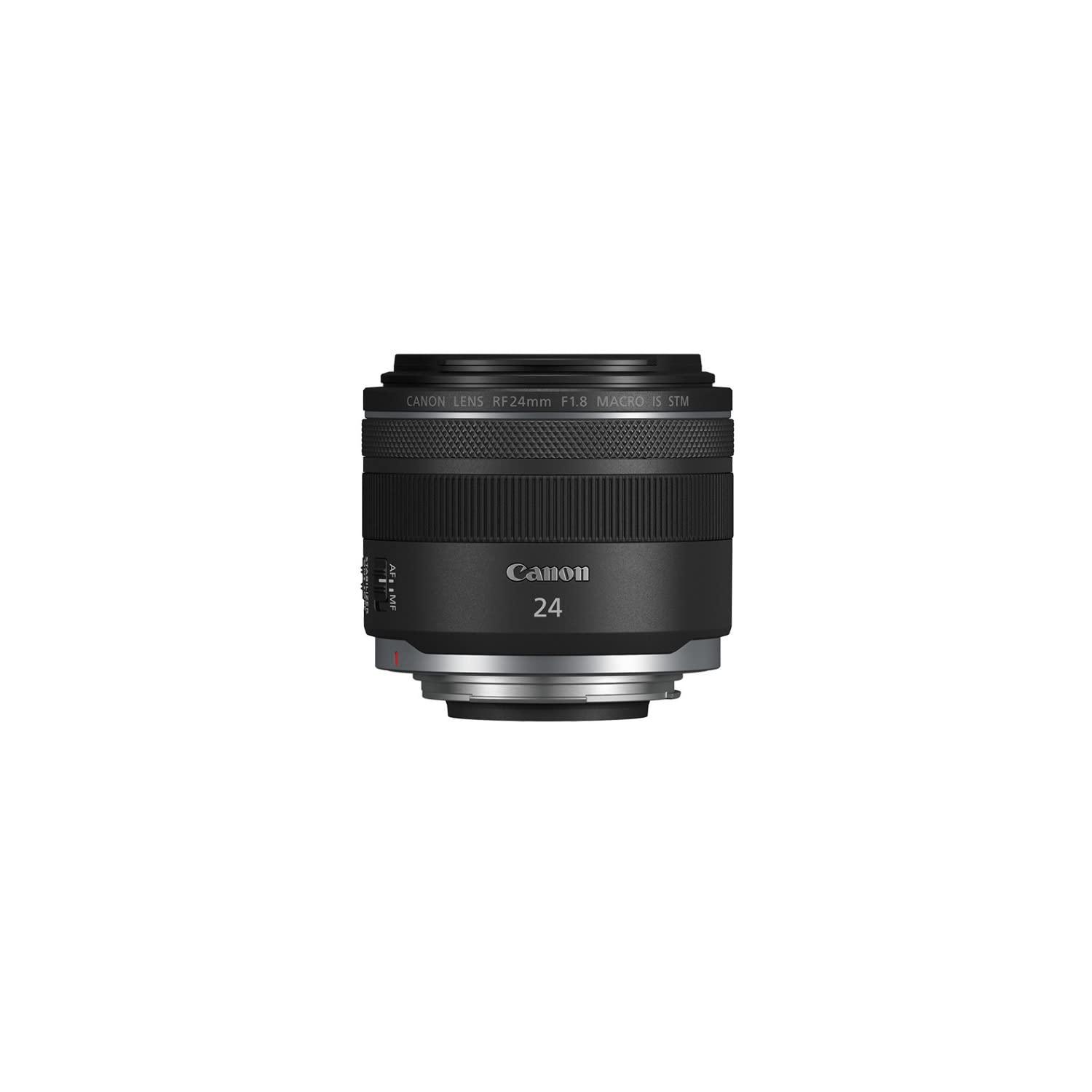 Lente Canon RF 24mm F1.8 Macro IS STM Grande Angular