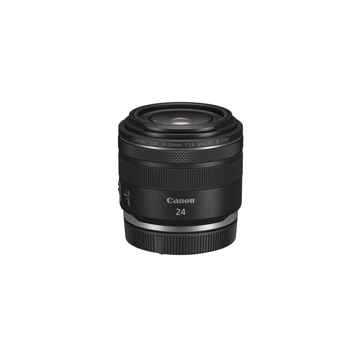 Lente Canon RF 24mm F1.8 Macro IS STM Grande Angular