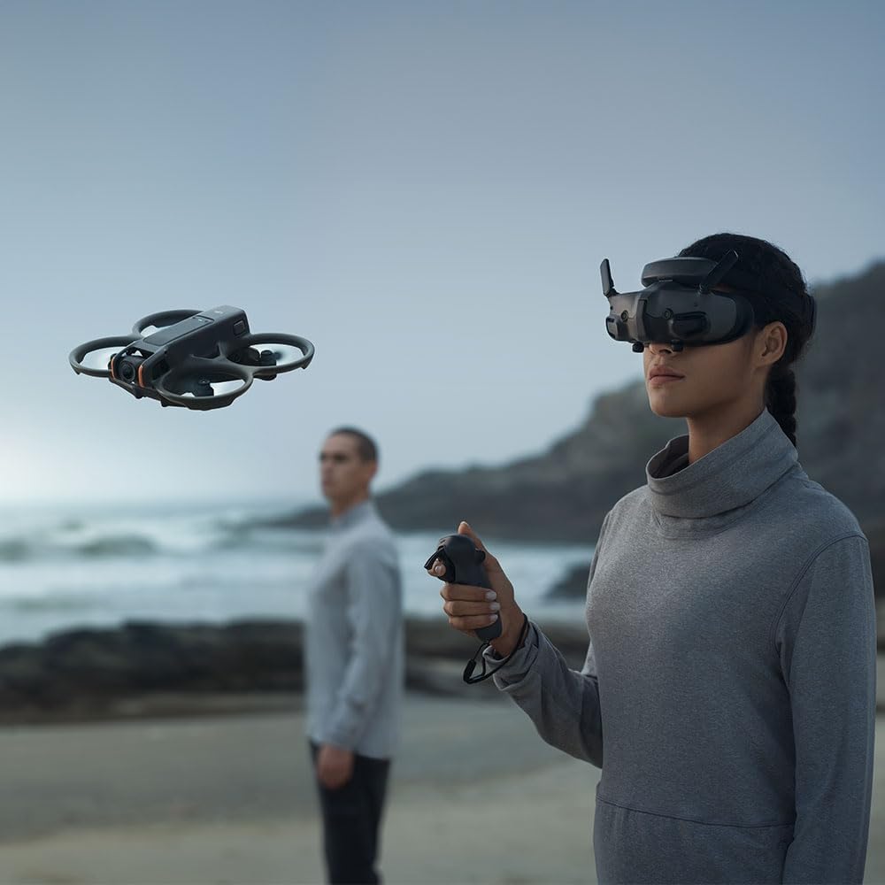 Drone Dji Avata 2 Fly More Combo 1 Bateria 4k 155 Graus