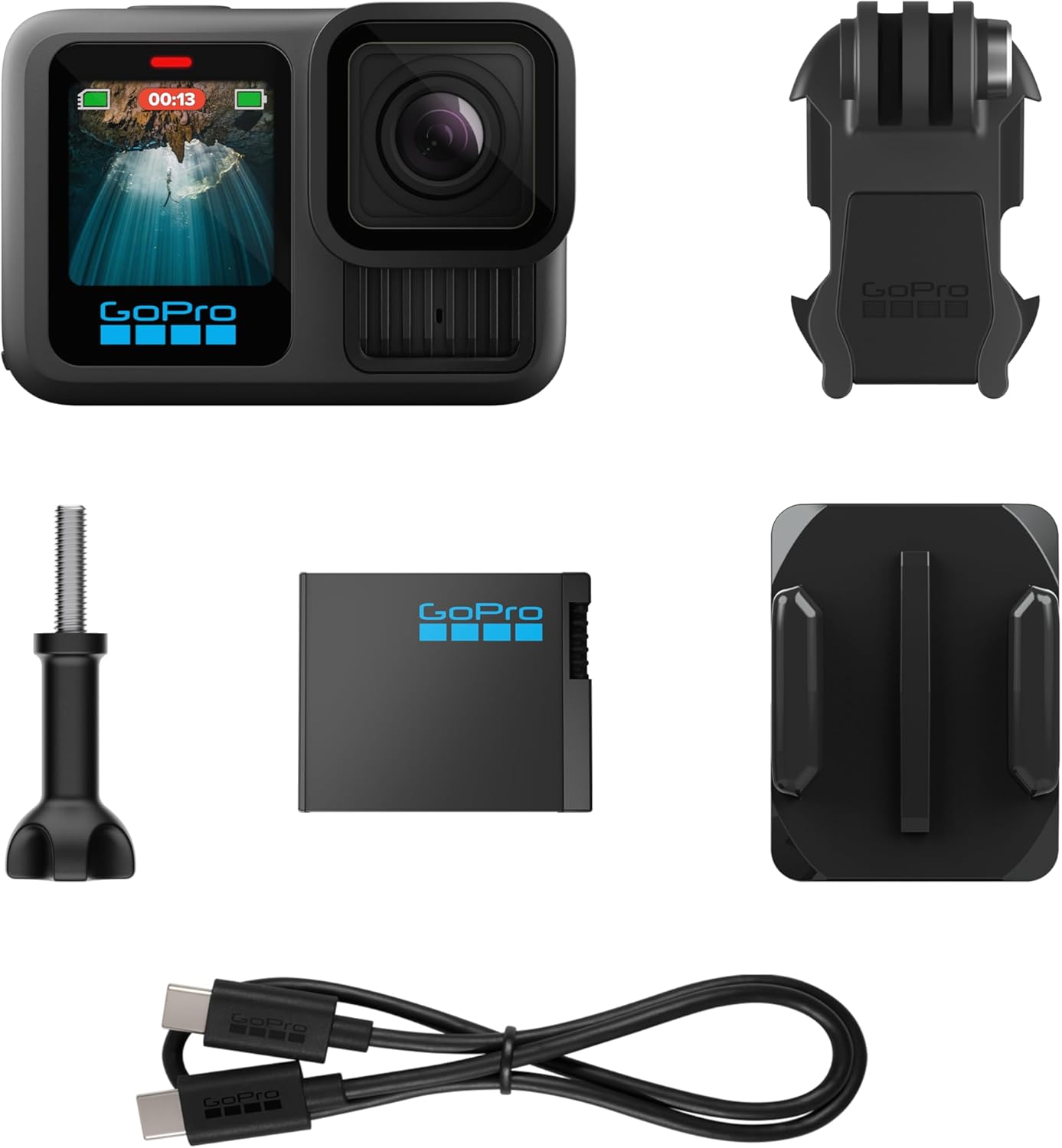 Câmera GoPro HERO13 Black Action Camera 5.3K Profissional