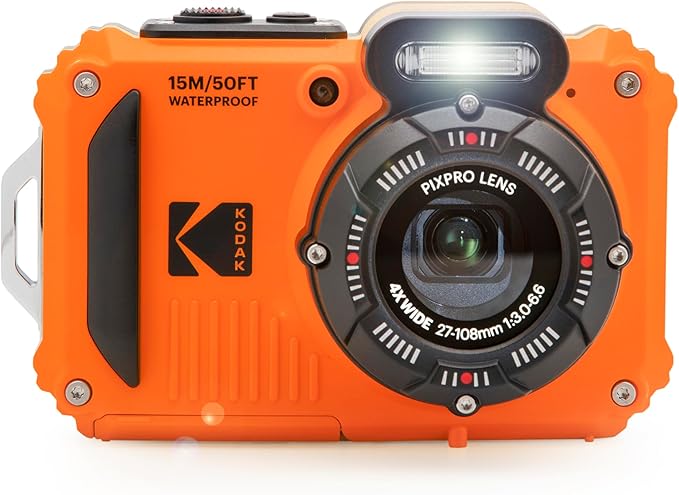 Kodak Pixpro WPZ2 Câmera Digital à Prova d’Água Full HD