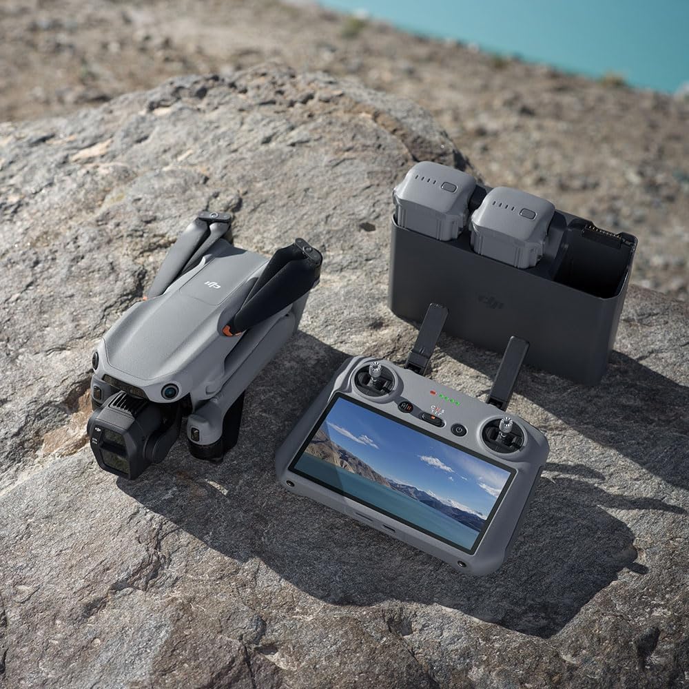 Drone Dji Air 3s Fly More Combo Rc Dual-câmera 50mp