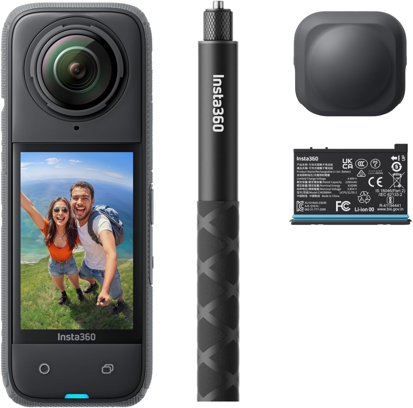 Câmera Insta360 X4 Starter Bundle 8K 360°