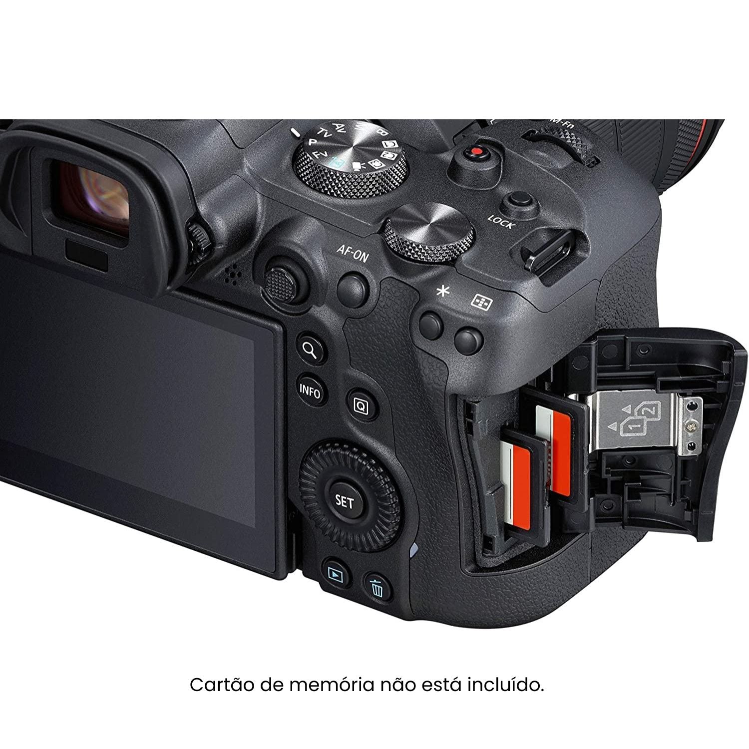 Canon EOS R6 Mark II Corpo – Mirrorless Full-Frame Avançada