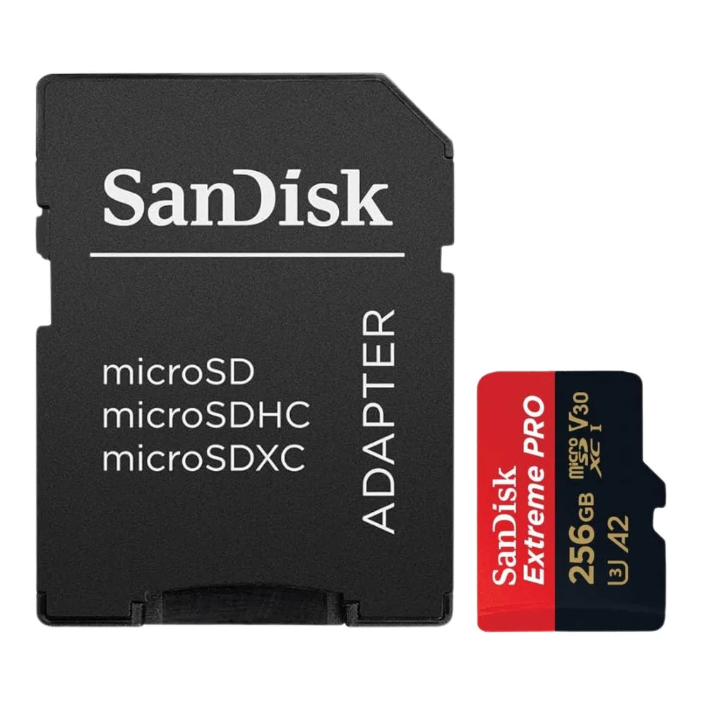 SanDisk Extreme Pro microSD 256GB UHS-I 200MB/s